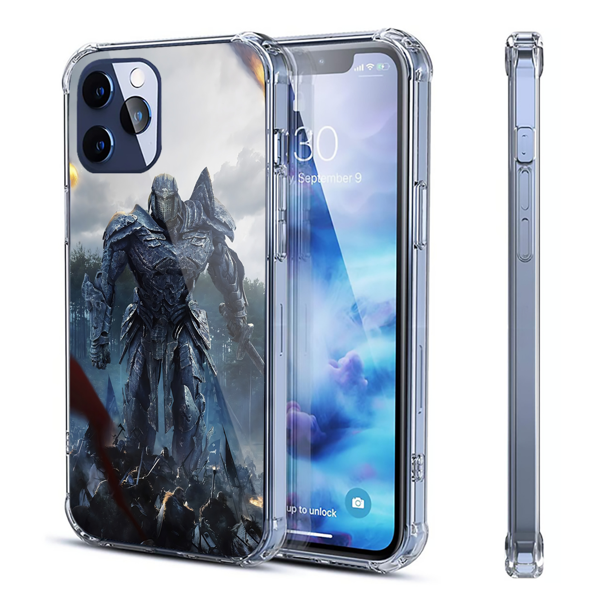 （画像用） Transformers トランスフォーマー 【iPhone 12シリーズ対応】透明スマホケース（クリアソフトケース）